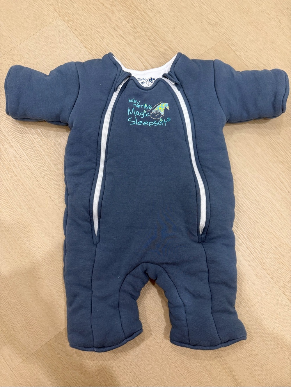 Baby Martin’s Magic Sleepsuit Baby Sleepsack Large 3-6 months Dark Blue